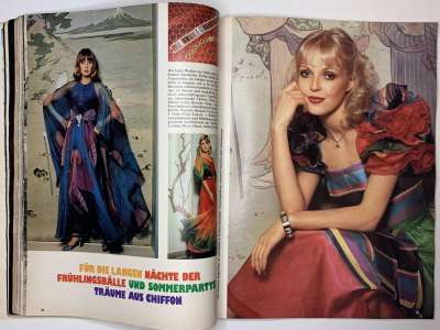 ���������� �51 ������� Burda International fruhling and sommer 1/1974