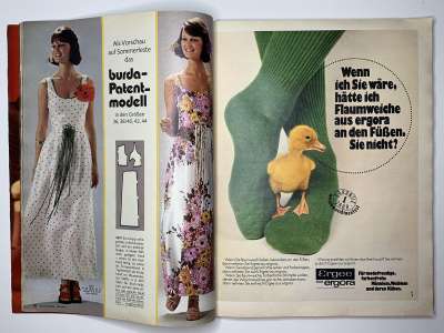 Фотография коллекционного экземпляра №16 журнала Burda 3/1972