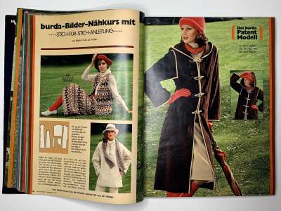 Фотография коллекционного экземпляра №16 журнала Burda 9/1977