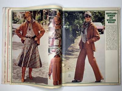 Фотография коллекционного экземпляра №5 журнала Burda 10/1977