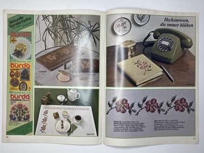 ���������� �15 ������� Burda Kreuzstich Folklore 1978 E411 ������� ���������