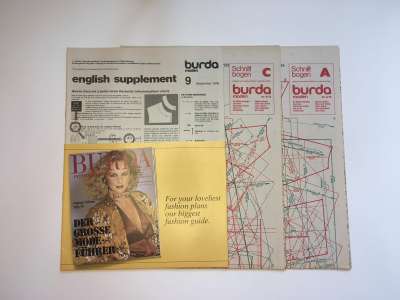 Фотография коллекционного экземпляра №37 журнала Burda 9/1978