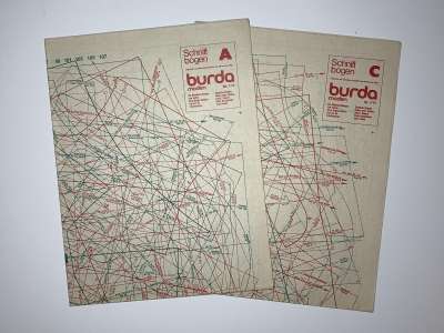 Фотография коллекционного экземпляра №38 журнала Burda 1/1977