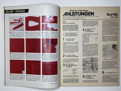���������� �6 ������� Burda Plus 4/1986