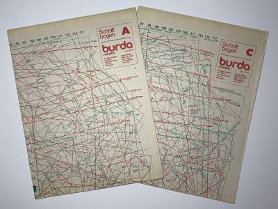 Фотография коллекционного экземпляра №80 журнала Burda 6/1976