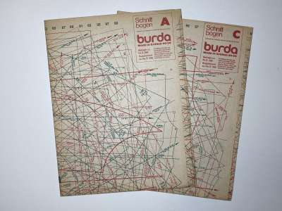 ���������� �15 ������� Burda Plus Februar-Marz 1978 E398