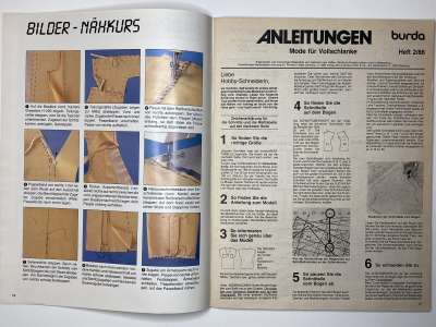 ���������� �9 ������� Burda Plus 2/1986