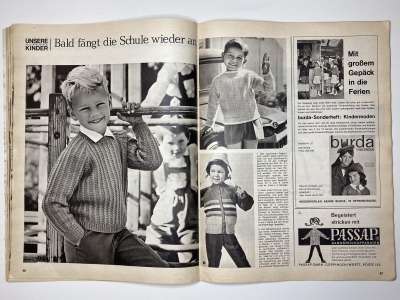 ���������� �20 ������� Burda 8/1962