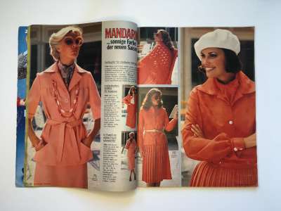 Фотография коллекционного экземпляра №10 журнала Burda 1/1976