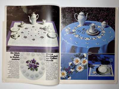 ���������� �2 ������� Burda Groses buntes Handarbeitsheft 1976 E343 ������� ��������� ������ ������ ������