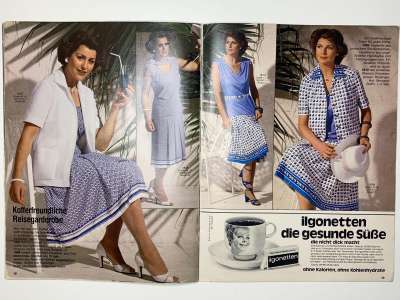 ���������� �10 ������� Burda Plus Juni-Juli 1978 E407