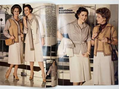 ���������� �5 ������� Burda Plus April-Mai 1978 E404