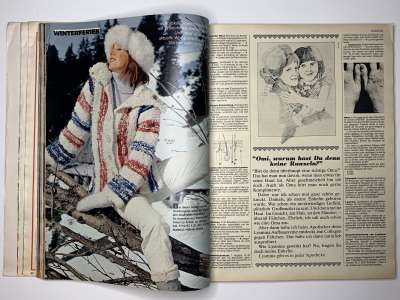 Фотография коллекционного экземпляра №49 журнала Burda 10/1977