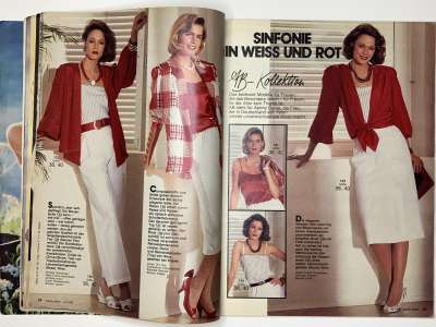 ���������� �13 ������� Burda 7/1985