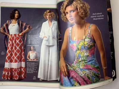���������� �96 ������� Burda International fruhling and sommer 1/1974