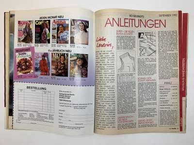 ���������� �2 ������� Burda 9/1992