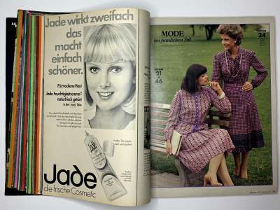 Фотография коллекционного экземпляра №31 журнала Burda 9/1977