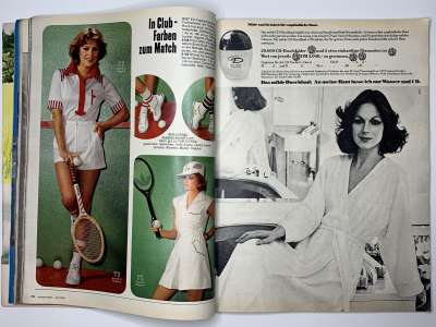 Фотография коллекционного экземпляра №32 журнала Burda 6/1976