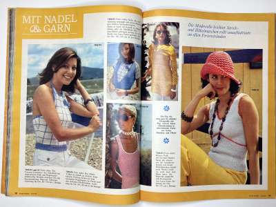 ���������� �38 ������� Burda 6/1974