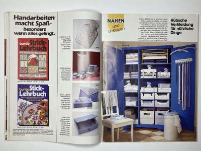���������� �10 ������� Burda Spezial 77 ideen zum Verschonern der Wohnung 1986 E845