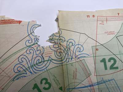 ���������� �6 ������� Burda 2/1996