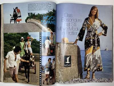 ���������� �64 ������� Burda International fruhling and sommer 1/1974