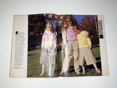 Фотография №9 журнала Burda Дети Модное вязание  2/1989