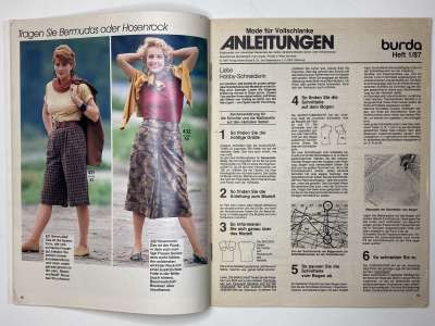 ���������� �7 ������� Burda Plus 1/1987