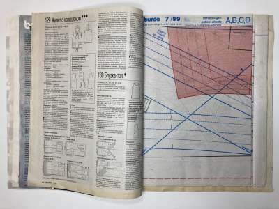 ���������� �4 ������� Burda 7/1999