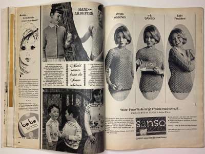 ���������� �22 ������� Burda 7/1966