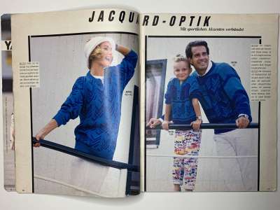 ���������� �������������� ���������� �8 ������� Burda ������� �����-���� 1988 E927