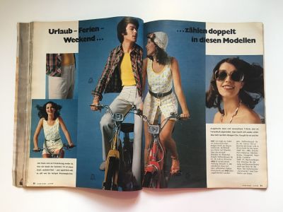 Фотография коллекционного экземпляра №25 журнала Burda 6/1972