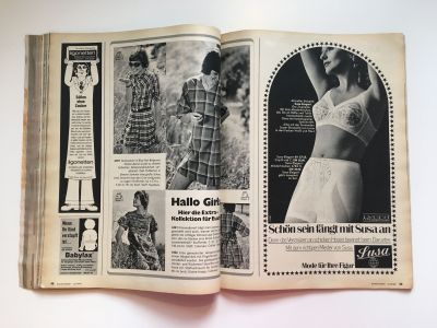 Фотография коллекционного экземпляра №24 журнала Burda 6/1972