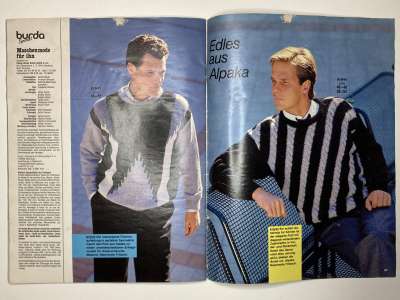 ���������� �20 ������� Burda ������� ��� ���� 1985