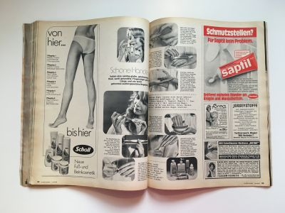 Фотография коллекционного экземпляра №31 журнала Burda 6/1972