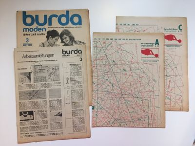 Фотография №36 журнала Burda 3/1972