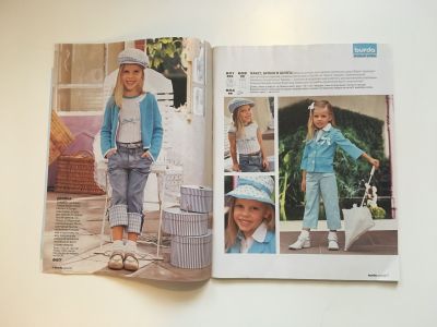 Фотография коллекционного экземпляра №3 журнала Burda Детская мода 1/2005