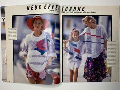 ���������� �������������� ���������� �4 ������� Burda ������� �����-���� 1988 E927