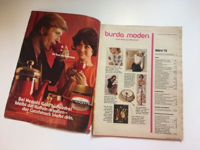Фотография №2 журнала Burda 3/1972