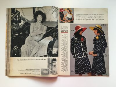Фотография коллекционного экземпляра №17 журнала Burda 6/1972