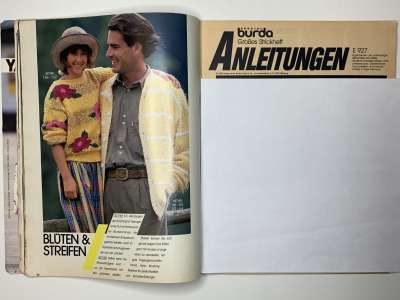 ���������� �������������� ���������� �17 ������� Burda ������� �����-���� 1988 E927