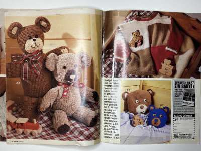 ���������� �������������� ���������� �22 ������� Burda Baby maschen herbst / winter ���� ������ �������  4/1993