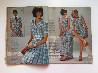 Фотография коллекционного экземпляра №5 журнала Burda 6/1972