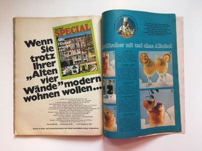Фотография коллекционного экземпляра №40 журнала Burda 6/1972