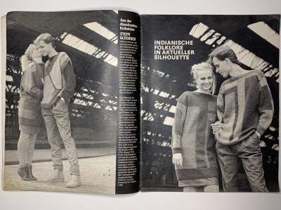 ���������� �1 ������� Modische maschen 4/1988