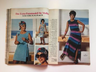 Фотография коллекционного экземпляра №19 журнала Burda 6/1972
