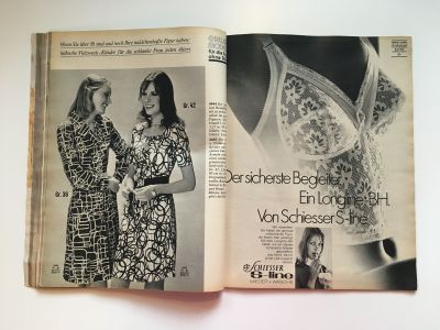 Фотография коллекционного экземпляра №18 журнала Burda 6/1972