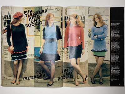 ���������� �13 ������� Modische maschen 4/1988