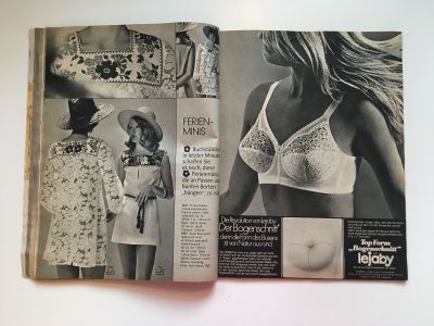 Фотография коллекционного экземпляра №14 журнала Burda 6/1972