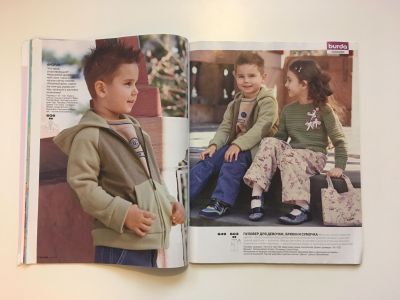 Фотография коллекционного экземпляра №10 журнала Burda Детская мода 2/2005